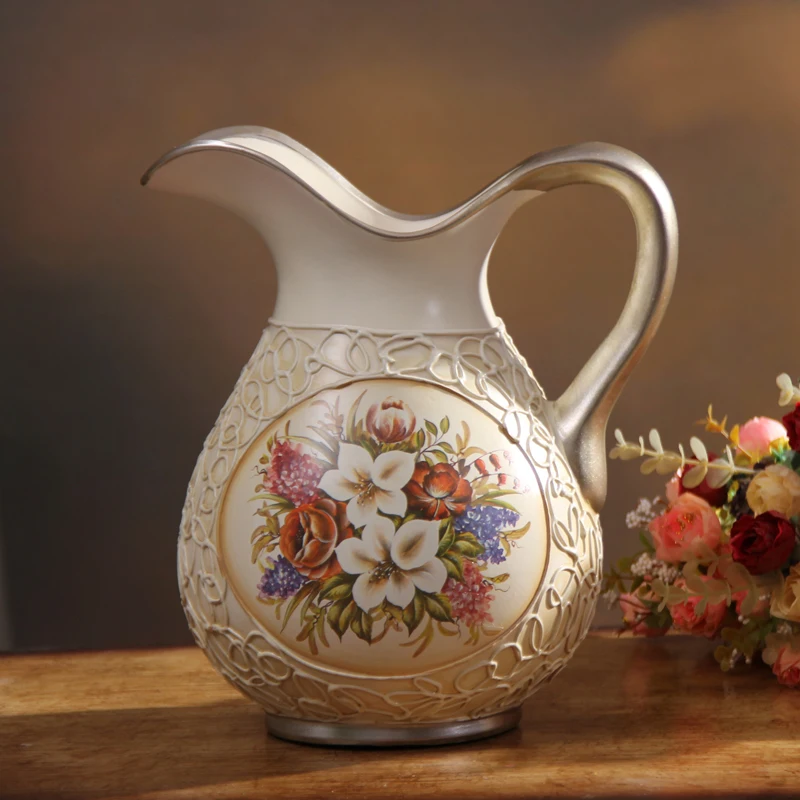 Dekoracijo Doma Oprema keramične vaze, cvetlični okras luksuzni Evropski stil vrt