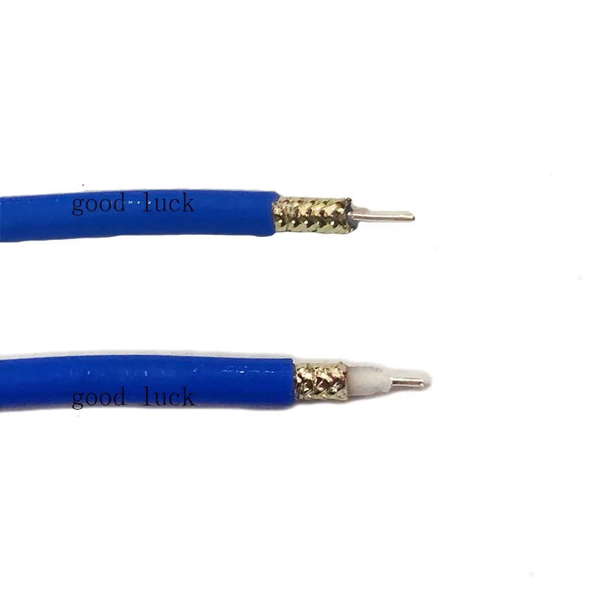 RF Koaksialni kabel RG405 Semi-Prilagodljiv Žice, Antene RG405 086 Kabel 10m 30ft 50ohm
