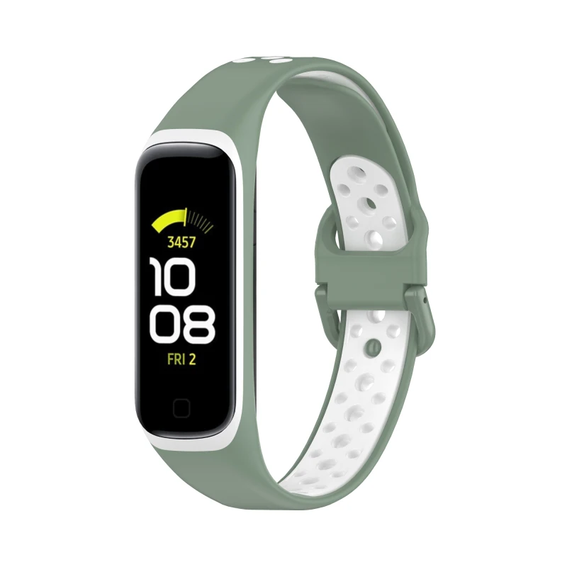 Watchband Primeren Za Samsung Galaxy Fit2 Watchband SM-R220 Dve barvni Nadomestni Trak Smart Dodatki