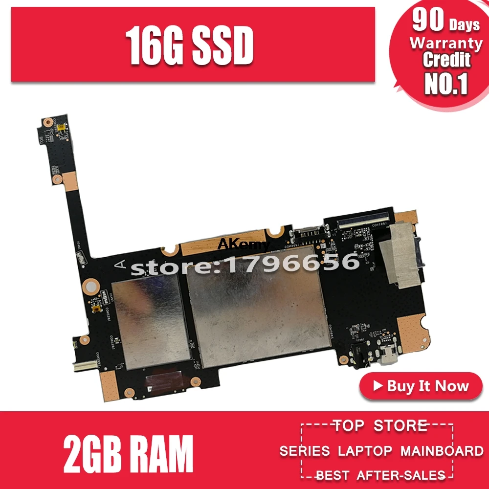 Z300CNG 16GB SSD 2 gb RAM-a C3230 Mainboard REV 1.3 Za Asus Z300CG Prenosni računalnik z matično ploščo Z200C motherboard Testirani