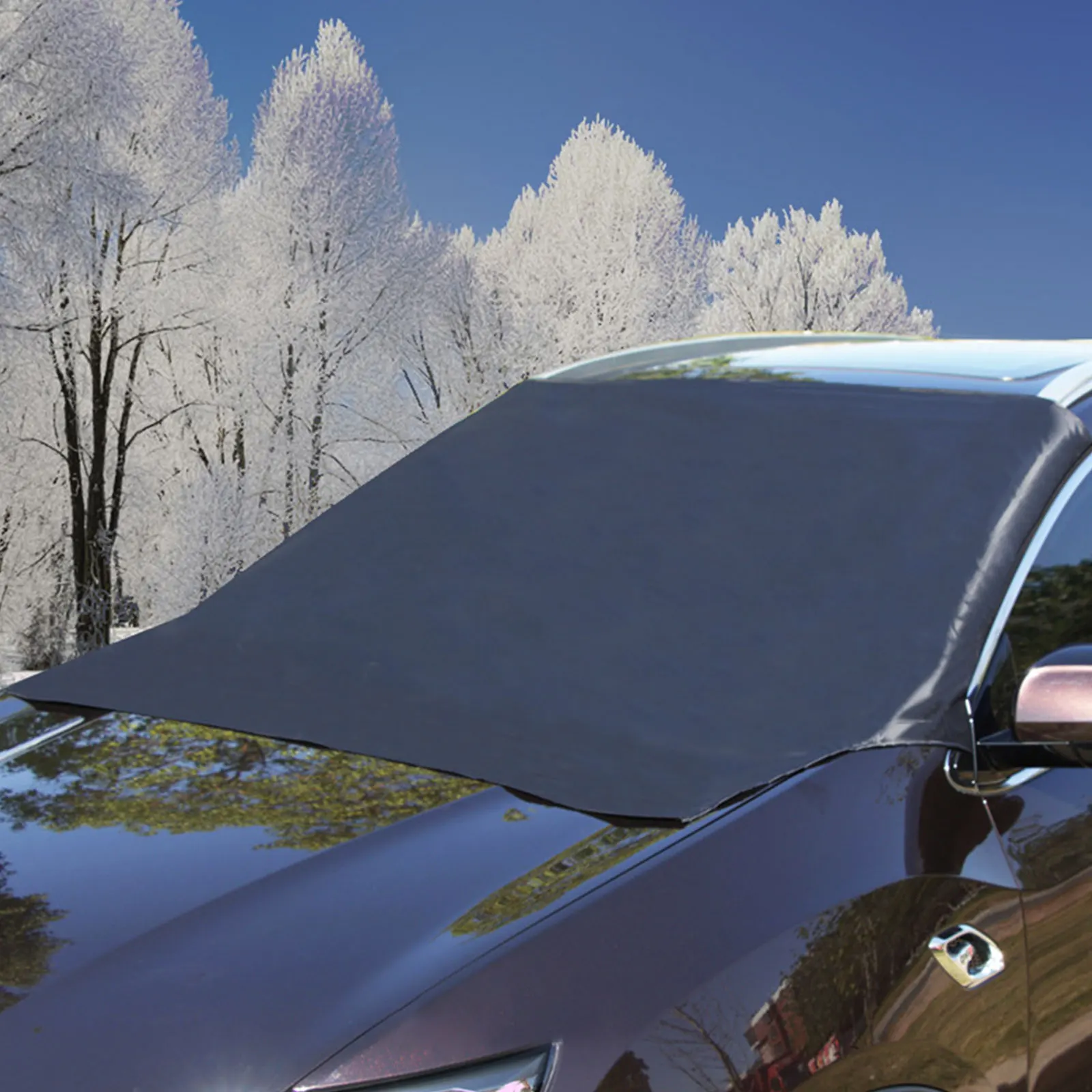 210*125 CM Univerzalno Magnetno Dežnik Kritje Vetrobransko steklo Avtomobila Sneg, Sonce, Senco Nepremočljiva Zaščite Pokrov Avtomobila Sprednji strani vetrobranskega stekla Pokrov