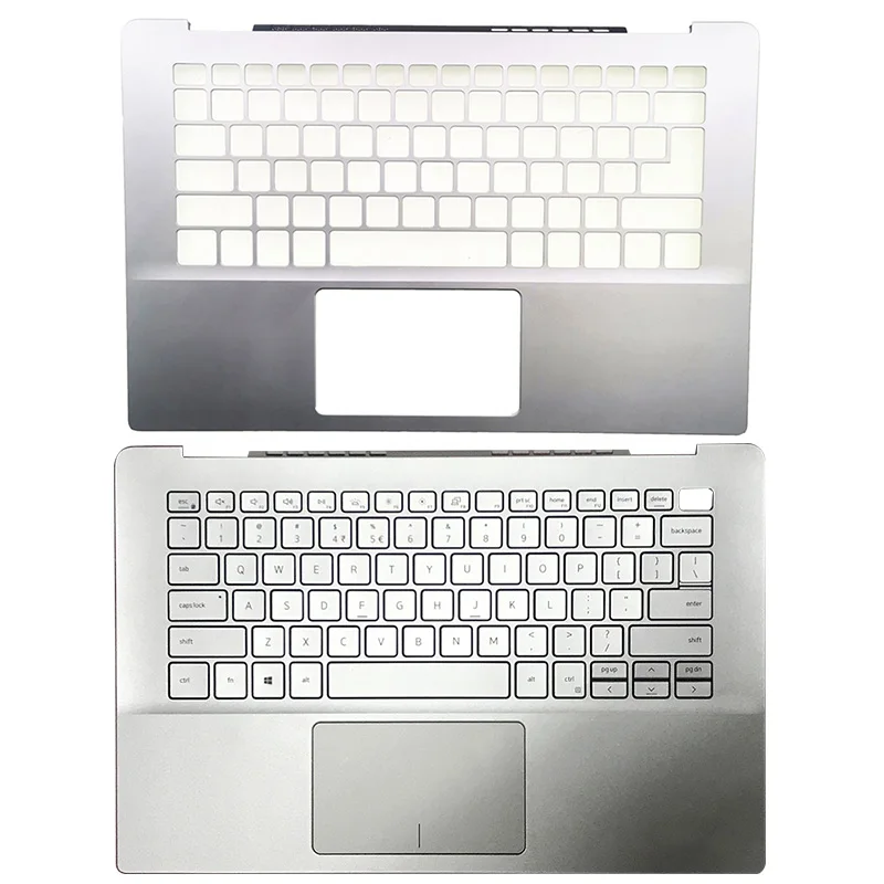 NOV Laptop Primeru Za DELL Inspiron 5000 5490 5498 Prenosni Računalnik Primeru podpori za dlani Zgornjem Primeru Z Tipkovnica, sledilna ploščica Srebro 0X6YXC