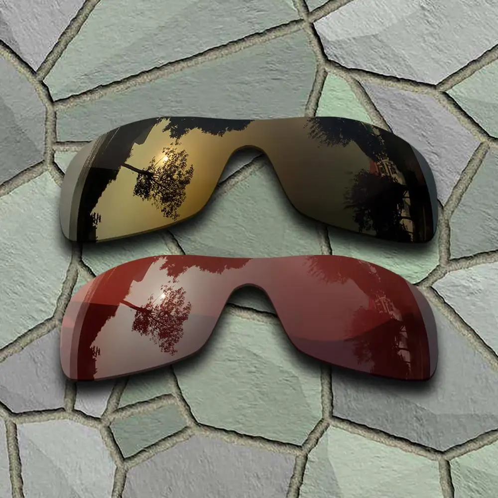 Bron Baker&Bronasto Rjavo Polarizirana sončna Očala Zamenjava Leč za Oakley Antix