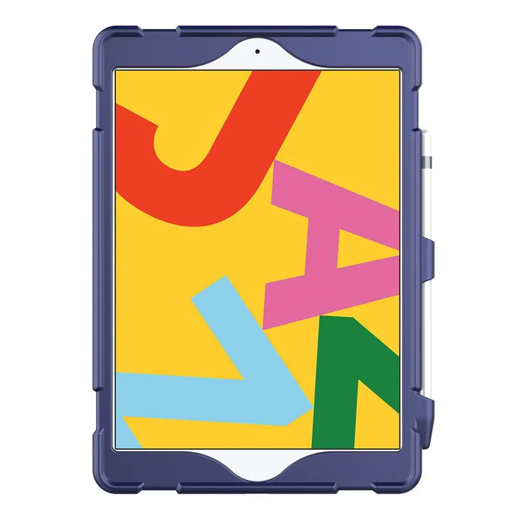 Vroče Prodaje Tablični Primeru Rokav Spretno Proizvodnji odporna na praske Hibridni Krepak Težka Oporo Stojalo Pokrov za iPad 10.2-inch