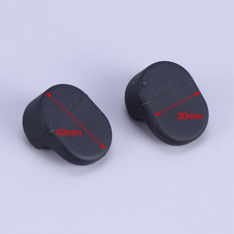 2PCS Silikonski Zaščitni Pokrov Pedal Fender Podprta Silikonski Pokrovček za Xiaomi M365 Električni Skuter Pribor