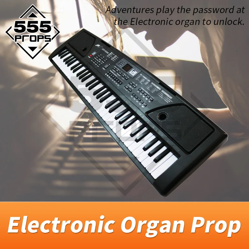 Soba pobeg elektronski Tipkovnico prop Elektronske Orgle Prop escape soba igra puzzle igre 555PROPS