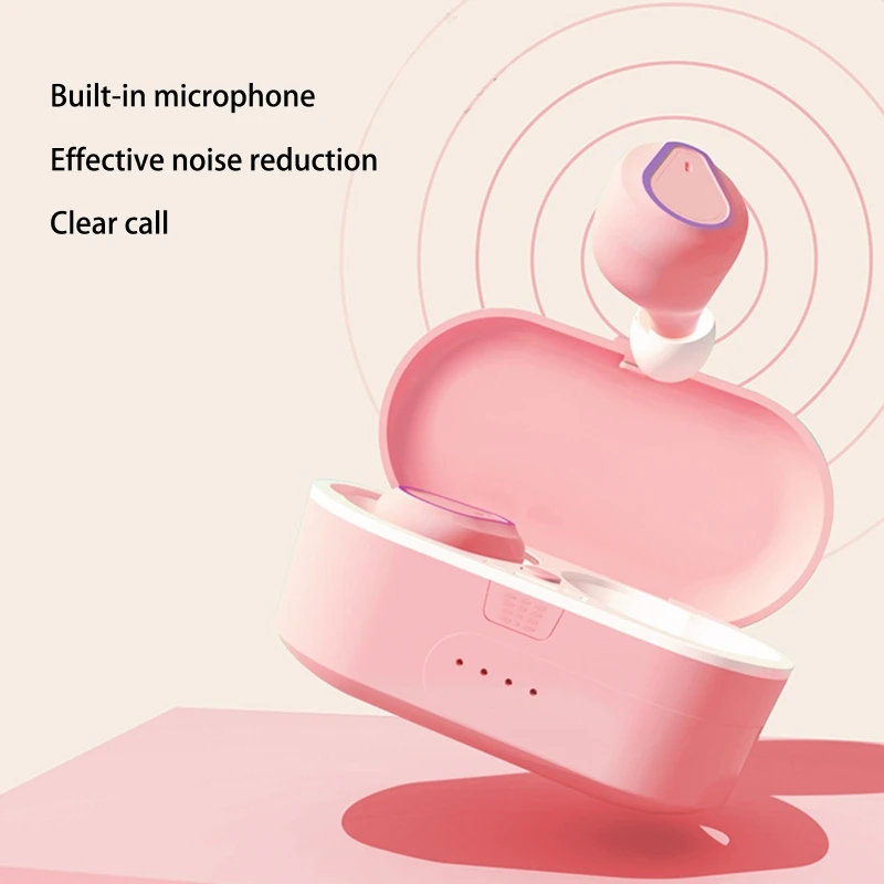 Stereo Slušalke Res TWS Brezžična tehnologija Bluetooth 5.0 Slušalke Slušalke Mini-Čepkov za Ušesa