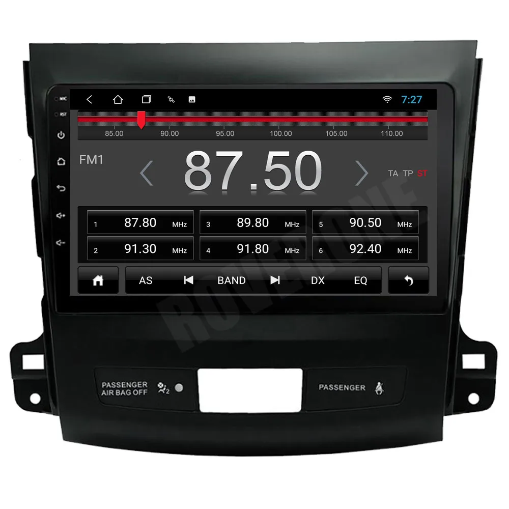 Android 10 Za Mitsubishi Outlander XL EX 2007-2011 Avto Radio Stereo Navigacijo GPS Navi Multimedijski Sistem Media PhoneLink