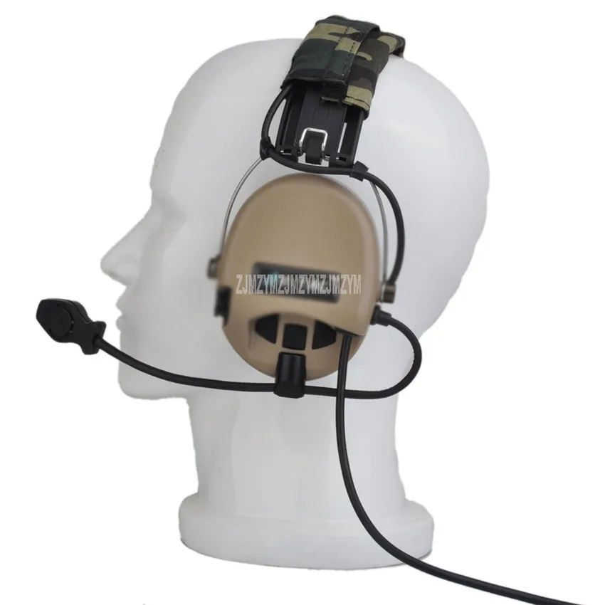 Z111 Taktično Mikrofon Slušalke Za Comtac Sordin Zmanjšanje Hrupa Slušalke Šport Na Prostem Vojaške Visok Ton Kakovosti Slušalke
