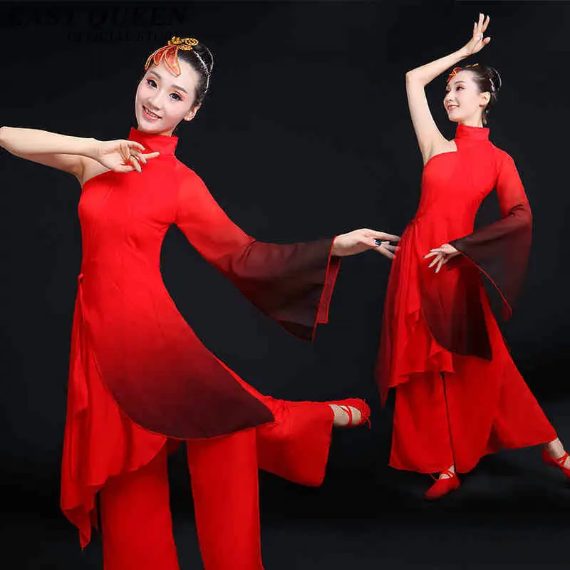 Faza ples obrabe Kitajski folk dance kostumi, oblačila nacionalni stari fan ples tradicionalni Kitajski plesne kostume KK1964
