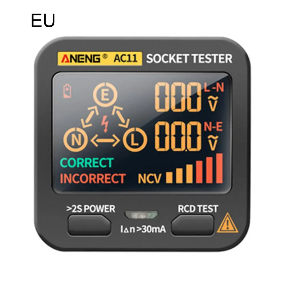 Večfunkcijsko Vtičnico Tester Vtičnico Rcd Gfci Test & Bside Napetost Detektor Doma Essentials