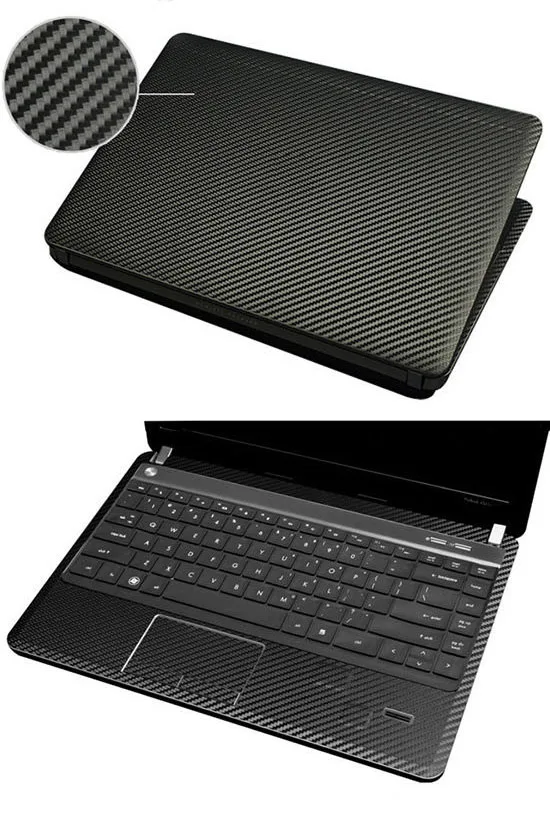 KH Laptop Ogljikovih vlaken Usnje Nalepke Kože Kritje Protector za ASUS UX430 UX430UQ UX430UA 14