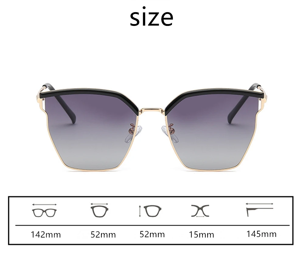 Modna sončna Očala Ženske Polarizirana Retro UV Zaščite, sončna Očala Vožnje Stekla