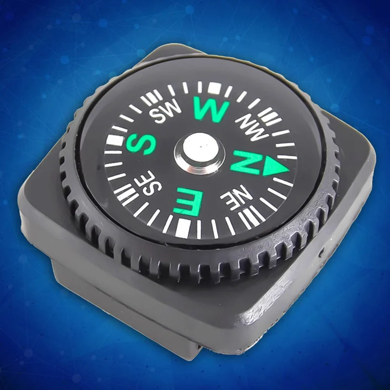 2019 Nepremočljiva Kompas Z Kubura Watch Band Paracord Zapestnica Navigacija Črno Kampiranje, Pohodništvo Sili Preživetje Dostop