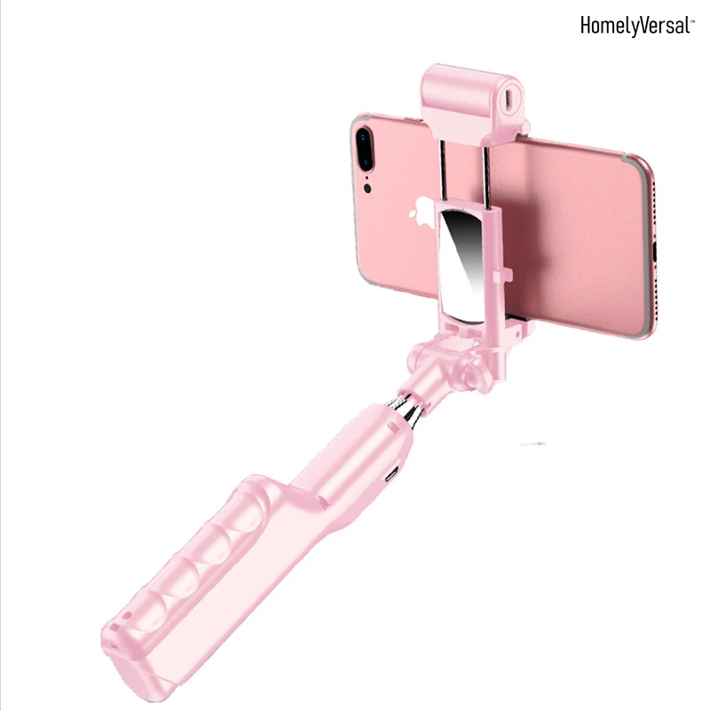 Pametni Telefon, Mini Selfie Palico Gumb Selfie Palico Za Android iOS z fill light lepoto snemanje selfie palico razširitev palico