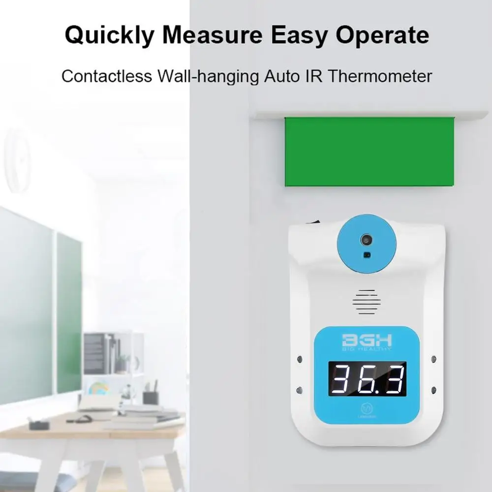 Steni Visi Infrardeči Termometer brezkontaktno Vročina Zaslona IR Digitalni Čelo Termometri za Merjenje Temperature Instrumenti