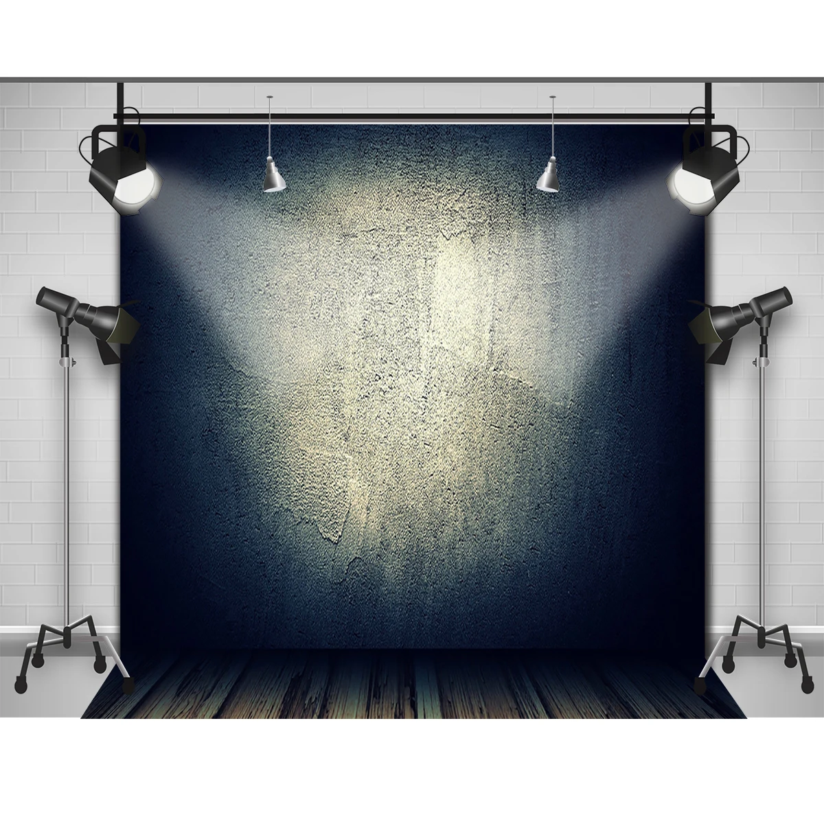 Fotografija kulise Cementa steno chiaroscuro lesa zid okolij za foto studio