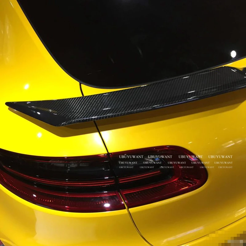 UBUYUWANT Za Porsche Macan-2018 Sredini Zadaj Spojler iz Ogljikovih vlaken Zunanjost Zadnji Spojler Rep Trunk Boot Krilo Dekoracijo