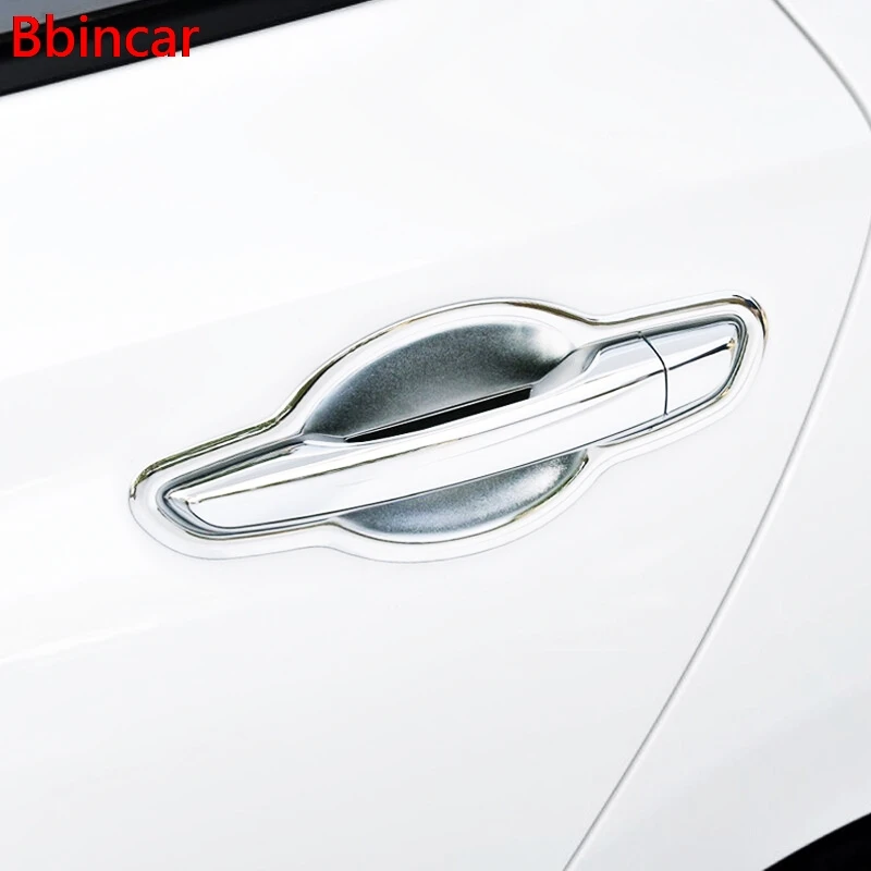 Bbincar Ročaj Kritje Krom Vrata Skledo Potegnite Chrome Avto-Styling Zunanjosti Dekoracijo Opremo 2017 Za Hyundai Solaris 2 Vrata