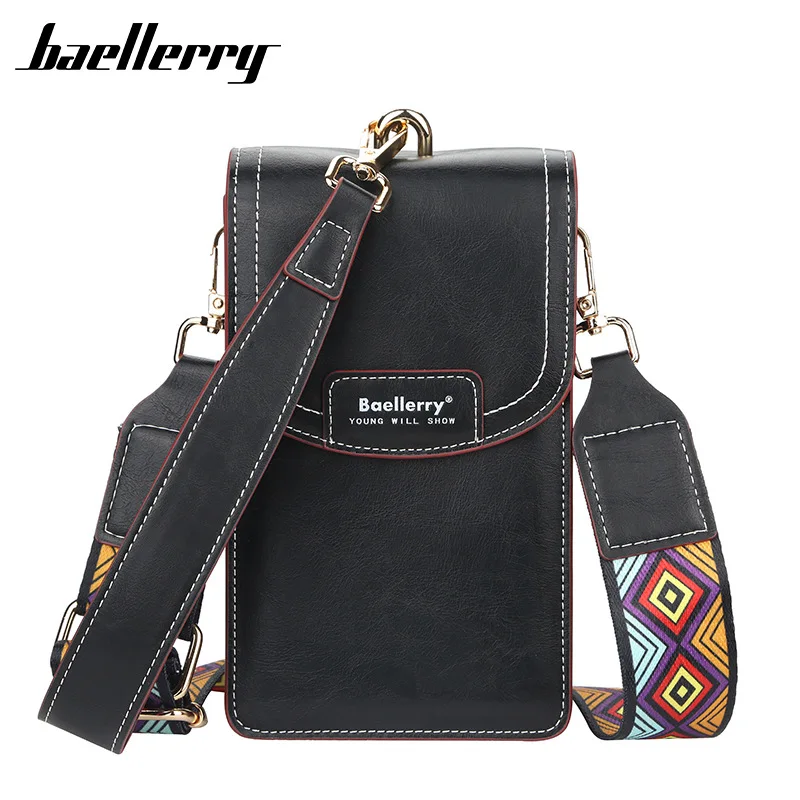 Ženske denarnice, mobilni telefon vrečko visoke zmogljivosti multi-card vrečko moda zadrgo eno-ramo stiletto vrečko dolgo ključ vrečko