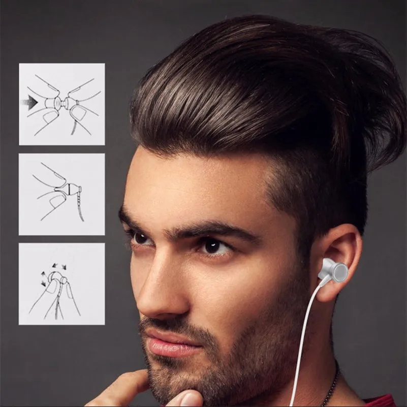 Magnetni Slušalke Kovinski Slušalke za Sony Xperia XZ Premium Slušalke fone de ouvido Z Mic