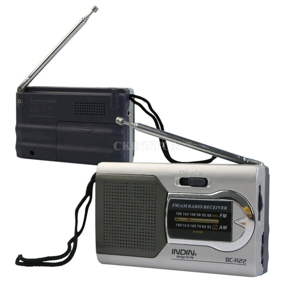 50Pcs/Veliko Univerzalno Slim AM/FM Mini Radio Svetu, Sprejemnik, Stereo Zvočniki, MP3 Predvajalnikom Glasbe,