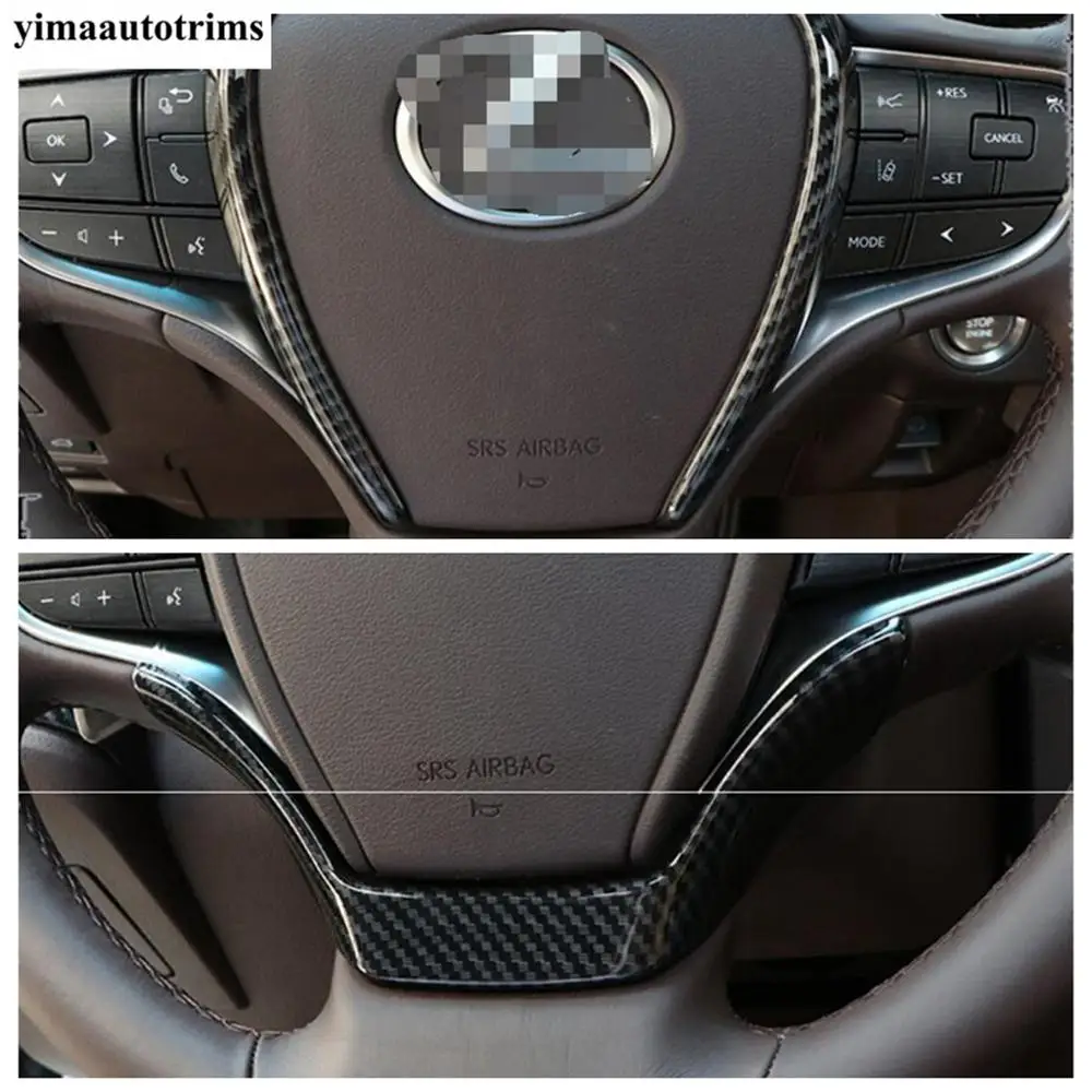 Auto Volan večfunkcijski Gumb, Okrasni Trakovi ABS Ogljikovih Vlaken Videz Kritje Trim Fit Za Lexus UX 200 250H 2019 2020