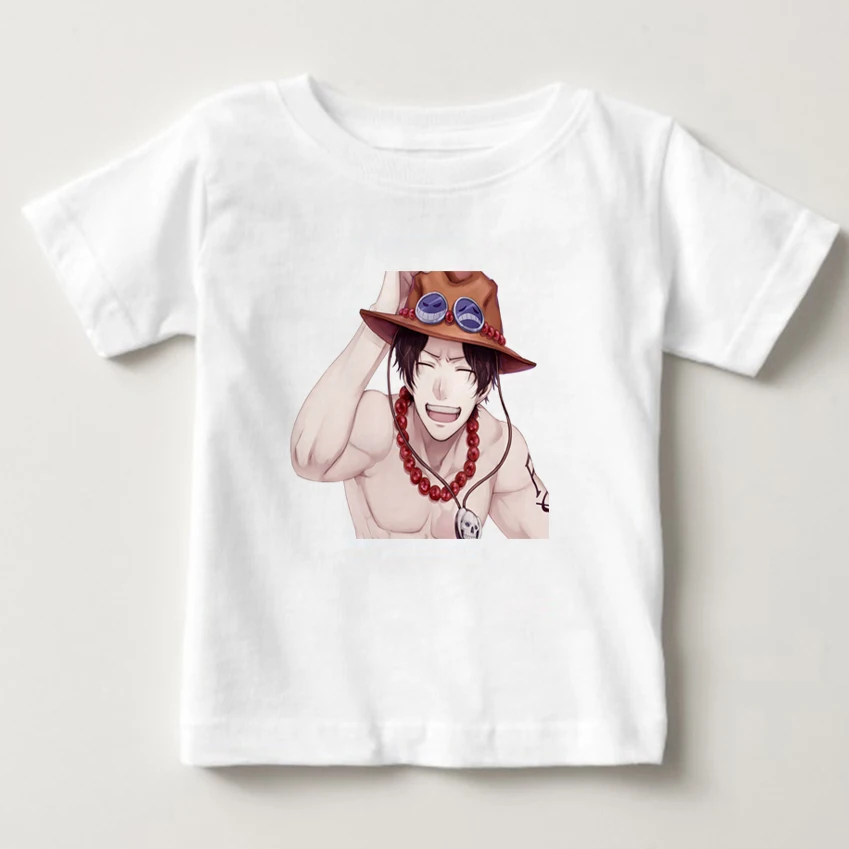 2020 Moda fant, dekle Kul T-shirt 3d Tiskanja smešno Luffy otrok Enem Kosu Kratek Rokav Poletje Vrhovi Tee Vroče slog Stilsko clothles