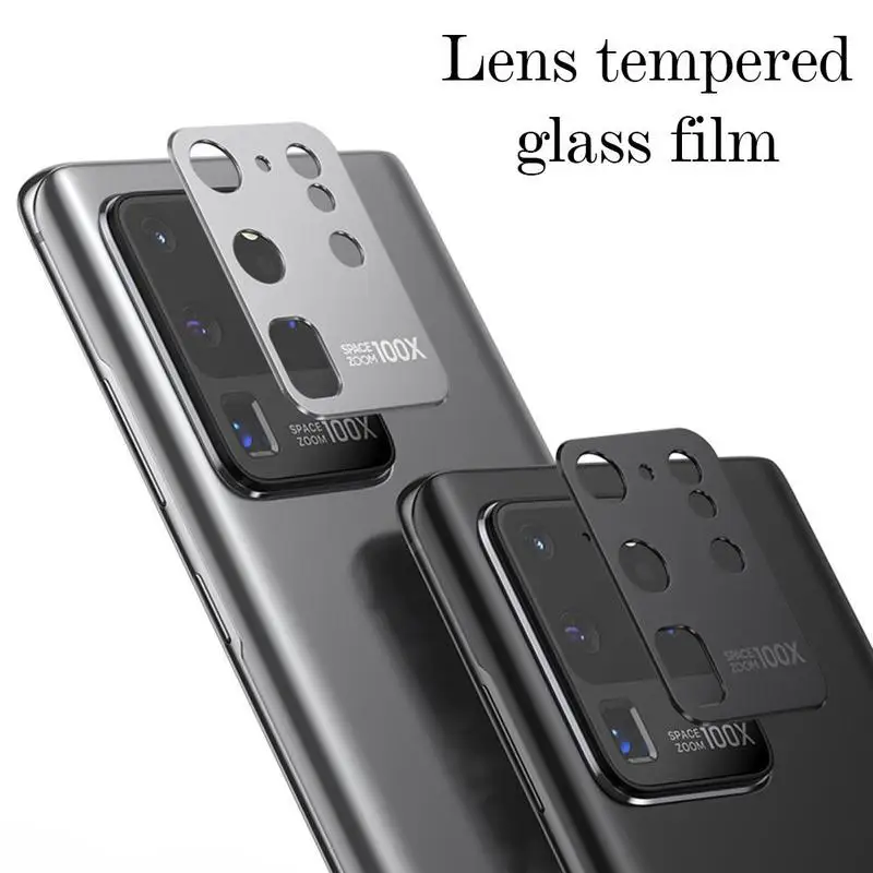 Samsung s20 objektiv film, kaljeno steklo film s20ultra telefon kovinski okvir 20+ za mobilne naprave fotoaparat zlitine objektiv aluminija C8L3