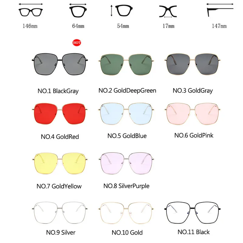Yoovos 2021 Moda Kvadratnih sončna Očala Ženske blagovne Znamke Velik Okvir Luksuzni Gradient sončna Očala Moških Gafas De Sol De Los Hombres UV400