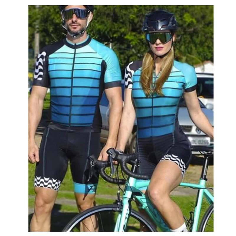 2020 Žensk Triatlon Kratek Sleeve Kolesarjenje Jersey Določa Skinsuit Maillot Ropa Ciclismo Kolesarski Dres Kolo Oblačila Pojdi Jumpsuit
