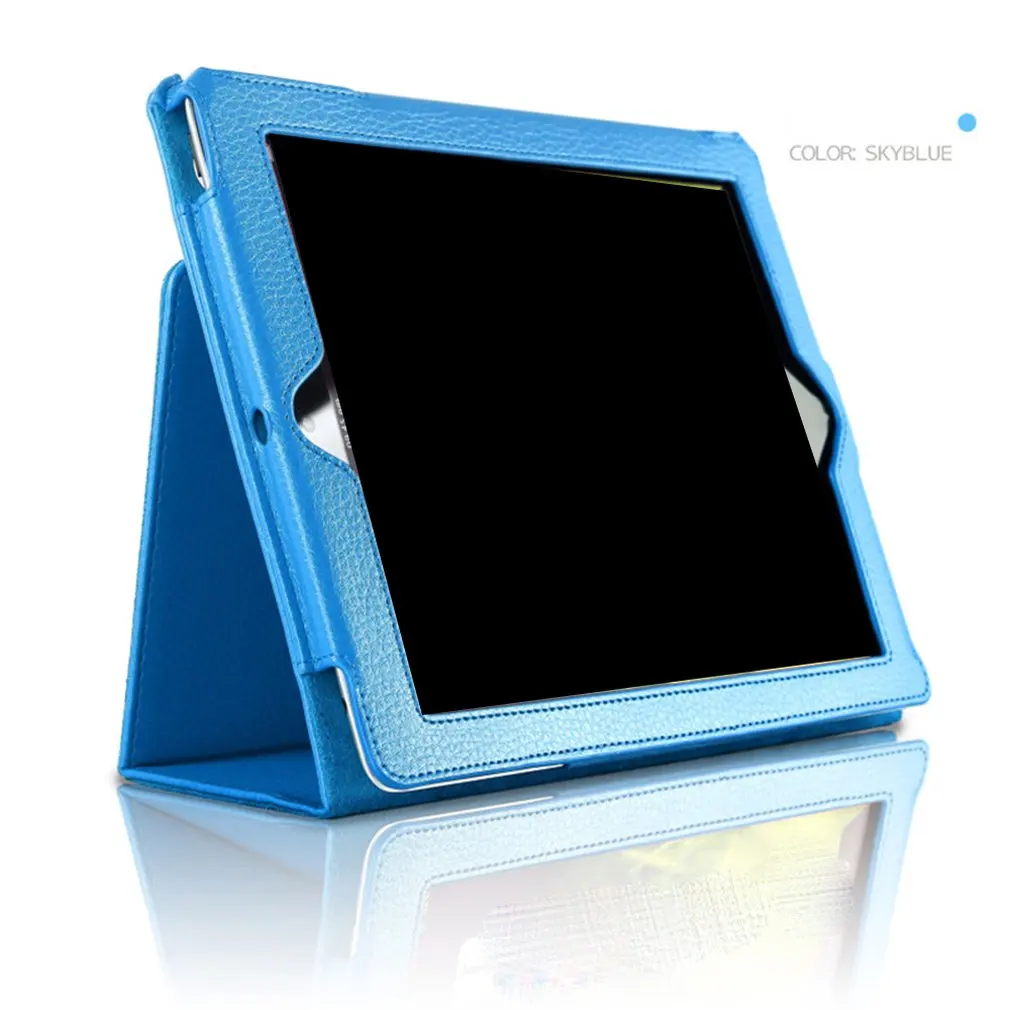 Za iPad Zraka 1 2 Ultra Slim Usnje Magnetni Primeru Zajema Magnetni Primeru Stojalo Smart Cover za iPad Zraka 1 2 Poklicna