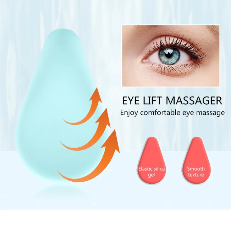 Silikonski Oči Massager, Učvrstitev Kože, Oči Dviganje Tanek Obraz Čarobno Nego Kože Massager Anti-zabuhlost Odstrani podočnjake Beauty Care