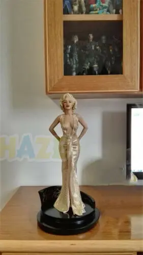 Marilyn Monroe 1/4 Obsega Naslikal PVC Slika Model Igrača Zbirka Nove v Škatli 40 cm
