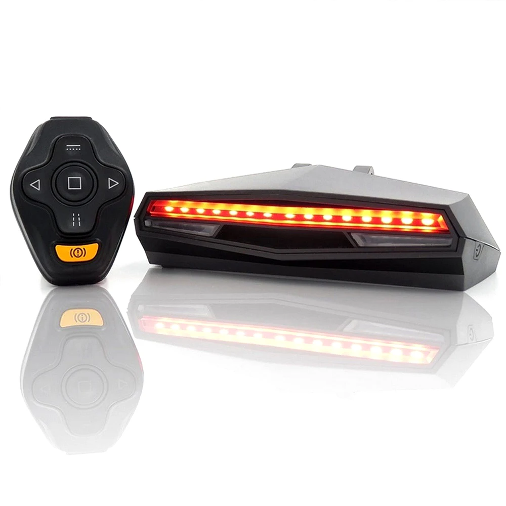 Izposoja Zadnje Luči USB Polnilne Kolesarska LED Luč Nepremočljiva smerokaze MTB Cestno Kolo Rep Utripajoče Luči Za Kolo
