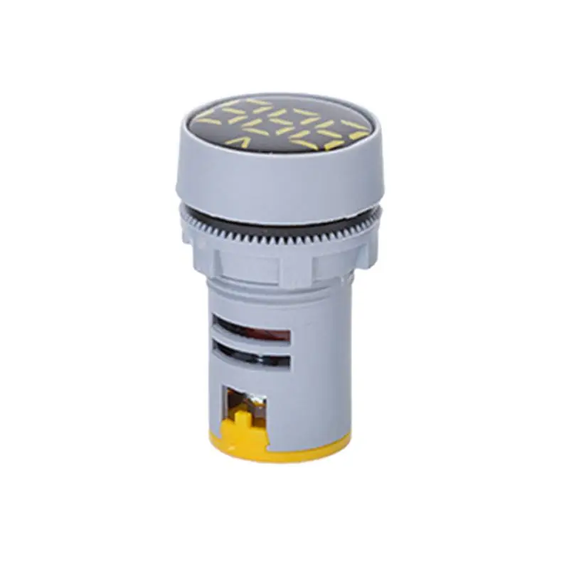 AC 24-500V Voltmeter Napetostni Profil Lučka Lučka 22 mm Krog Volt Signal