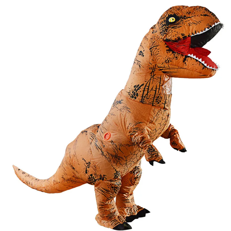 Napihljivi Dinozaver Kostum Tyrannosaurus Rex Božič Odraslih Napihljivi Kostum Risanka Lutka Maskota Kostum