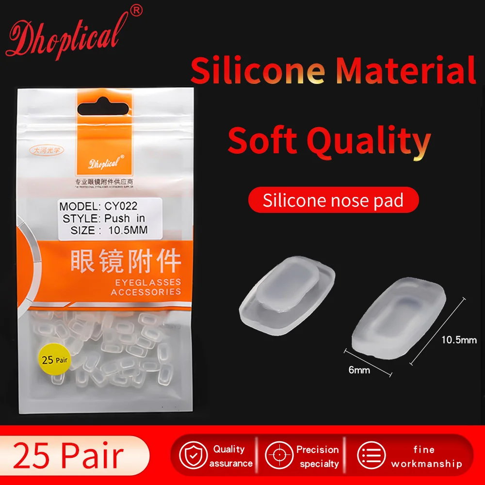 25 par nos pad silikonski material mehke Plastike, jekla stojalo okvirja z uporabo storitve pritisni in v dhoptical