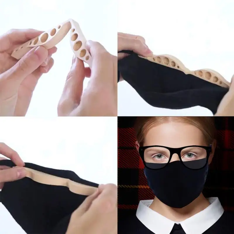 3D Usta Masko za Podporo Nos Most Silikona Maska Nosilec Anti-zamegljevanje Očala za enkratno uporabo Masko Imetnik Masko Notranji Podporo Dobave