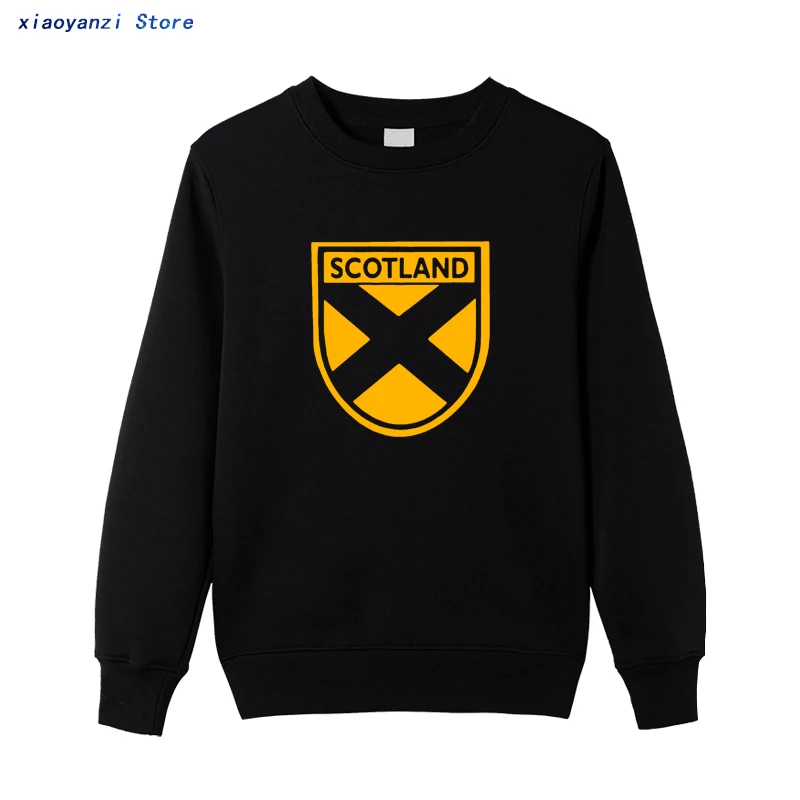 Škotska Škotska Zastavo Natisnjena moški ženske 2021 trenirke Nove Dolg Rokav O Vratu Priložnostne puloverji puloverji Camiseta Hombre