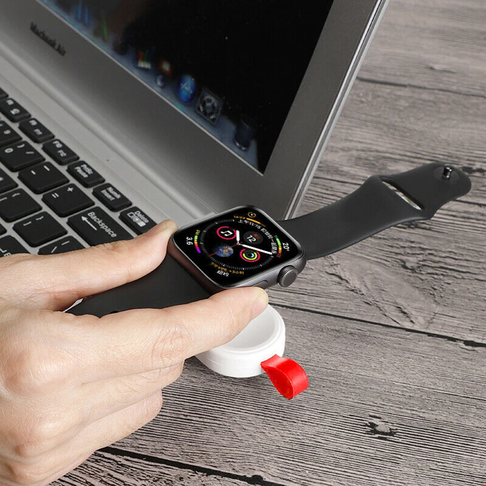 Oprema za Napajanje USB Enostavno Uporabo Brezžične Varno Potovanje Kabel Stabilno Prenosni Mini Magnetni Doma Polnilec Za Apple ura 1 2