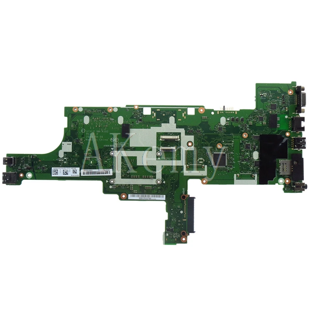 I5-4300-4200 RAM 4G NM-A102 Prenosni računalnik z matično ploščo Za Lenovo Thinkpad T440 motherboard FRU:00HM171 00HM165 Mainboard test delo