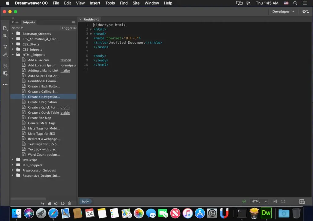Dreamweaver CC 2020 Programske opreme Mac Oblikovanje In Razvoj Modernih Odziven Spletni Strani, Quick Install - Enostaven za Uporabo