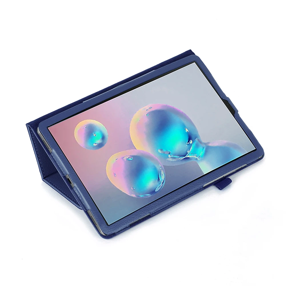 Za Samsung Galaxy Tab S7 11 2020 T870 T875 Dva-krat Liči Vzorec Usnje Tablični Primeru Smart Stojalo Shockproof Pokrov