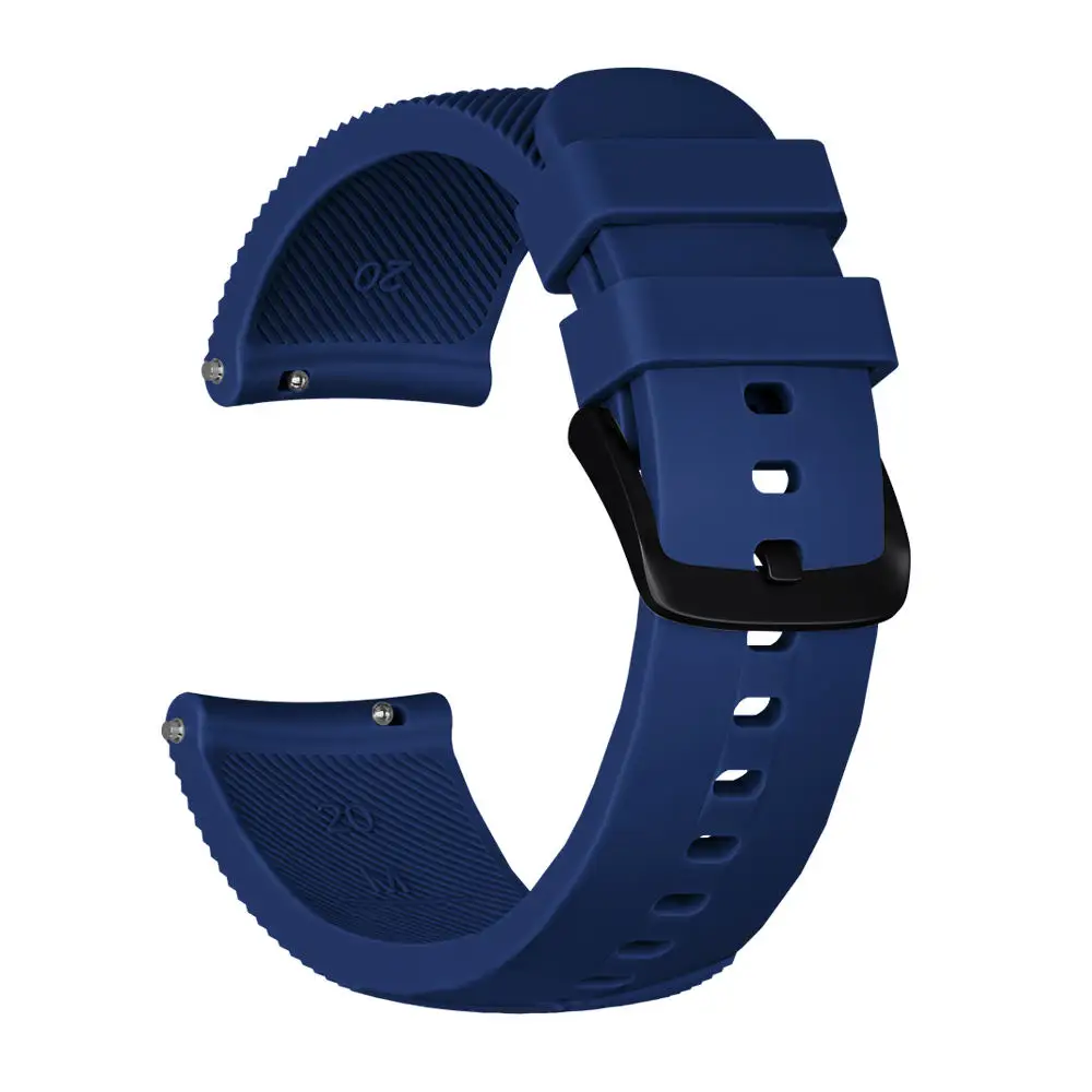 20 mm silikonski Watchband trak Za Huawei Honor Watch ES Smart Zapestnice Zapestnica WristStrap za Huami Amazfit GTS 2 Pribor