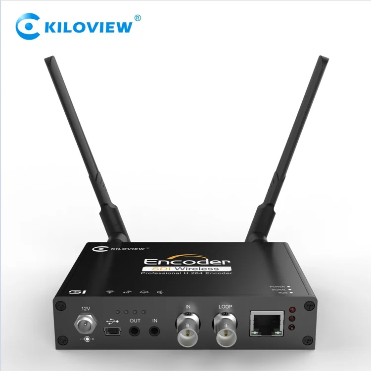 Kiloview WIFI 4G Kodirnik, HD-SDI, da RTMP RTSP SRT Brezžični Video Kodirnik H264