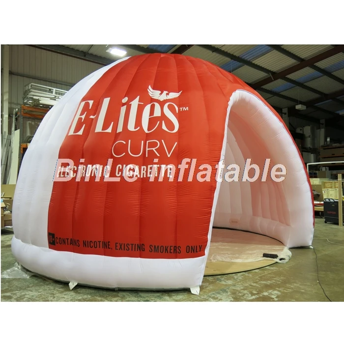 2018 nove 5m majhen napihljiv dome napihljivi šotor iglu šotor cirkus šotor s tiskanjem za promocijske iz Kitajske
