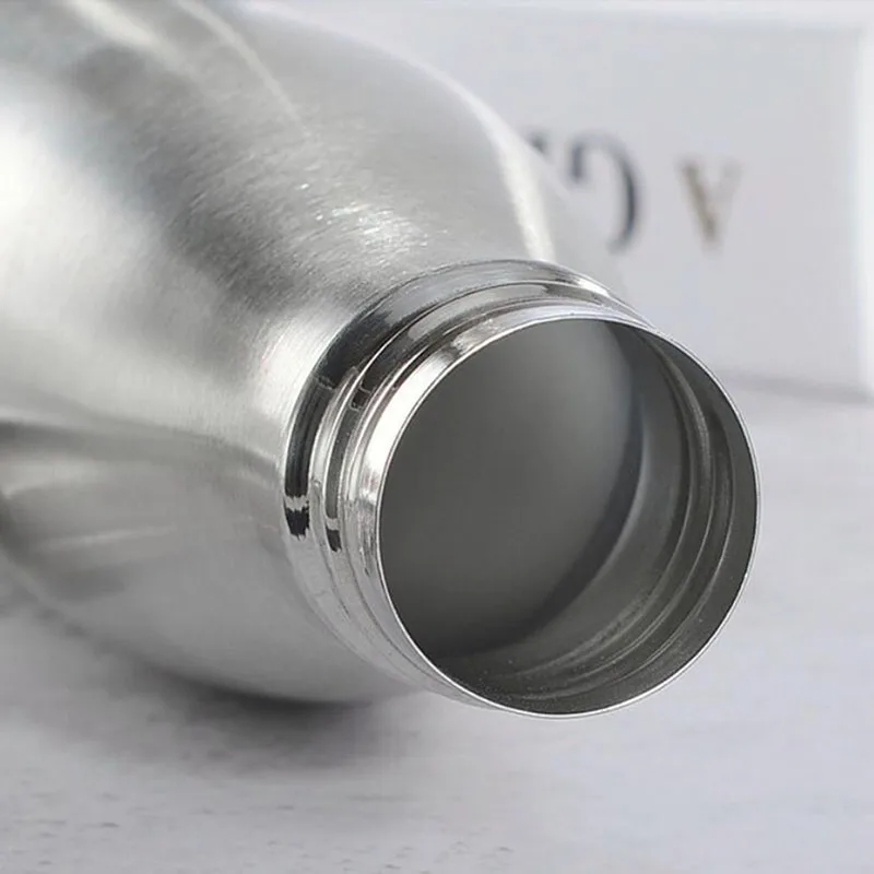 350/500/750 ml Nerjavečega Jekla Steklenico Vode Prenosni BPA free Pitne Vode Steklenico Telovadnici Športne Kolesarjenje Drinkware