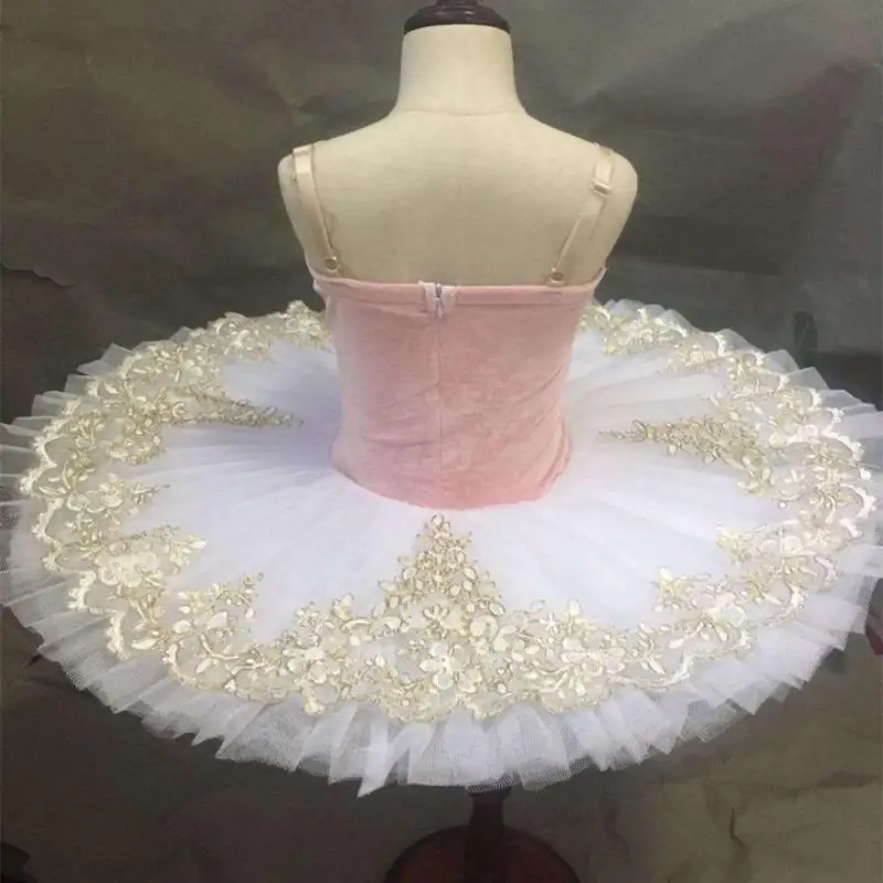Rose Žamet strokovno balet obleko, dekleta in ženske balet krilo, Balet Obleko, balet obleko žogo