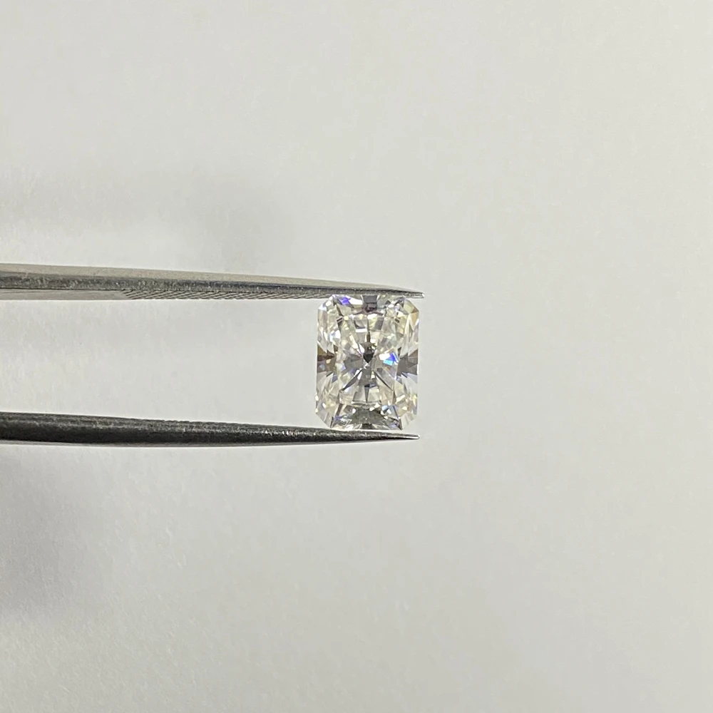 Lab Ustvarili Zrasla Diamond Z GRA Potrdilo Kamen Sevalno Cut 9*11 MM 4.2 Karat VVS D Bele Barve, Svoboden Moissanite